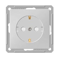 Механизм розетки 1-м СП W59 16А IP20 с заземл. защ. шторки бел. SchE RS16-152-1-86