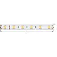 Лента светодиодная LUX, 5050, 60 LED/м, 14,4 Вт/м, 24В, IP65, Теплый белый (2700K) DSG560-24-WW-65 DesignLed 003350