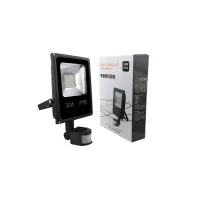 Прожектор светодиодный с датчиком движения 5630 6500К Холодный белыйK FL-SMD-30-CW-S FL-SMD-30-CW-S SWG 002264