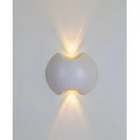 Настенный светильник BRAND, Белый, 2*3Вт, 3000K, IP54, LWA0121A-WH-WW LWA0121A-WH-WW DesignLed 002799