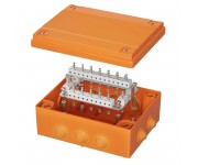 Коробка пластиковая FS с кабельными вводами иклеммниками,IP55,240х190х90мм, 40р, 450V,6A,4мм.кв