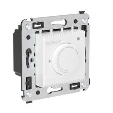 Термостат для теплых полов в стену, "Avanti", "Белое облако"