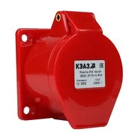 Розетка фланцевая 315 16А 380AC 3P+PE+N 6ч IP44 КЭАЗ