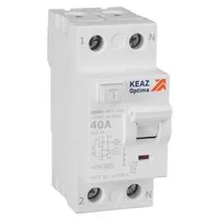ВДТ без защиты от сверхтоков OptiDin DM63-2340-AC-4,5-УХЛ4 (2P, 40, 100mA)