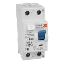 ВДТ без защиты от сверхтоков OptiDin DM63-2425-AС-УХЛ4 (2P, 25, 300mA)