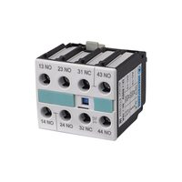 3RH1921-1FA31, 3НО+1НЗ, для контакторов типоразмеров S0…S12, фронтальный, винтовые клеммы, IP20, блок-контакт  (ЭТ)