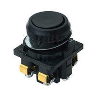 КЕ-011 У3 исп.1, черный, 2з, цилиндр, IP40, 10А ,660В, выключатель кнопочный (ЭТ)