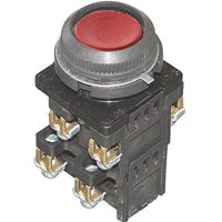 КЕ-182 У2 исп.3, красный, 2з+2р, цилиндр, IP54, 10А, 660В, выключатель кнопочный (ЭТ)