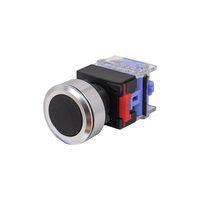 ВК30-M11/N/P, чёрный, 1НО+1НЗ, цилиндр, d30мм, IP65, выключатель кнопочный  (ЭТ)