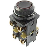 КЕ-012 У3 исп.6, черный, 3з, цилиндр, IP40, 10А, 660В, выключатель кнопочный (ЭТ)