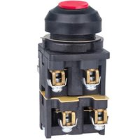 КЕ-082 У2 исп.7, красный, 2з+1р, цилиндр, IP54, 10А ,660В, выключатель кнопочный (ЭТ)