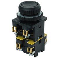 КЕ-012 У3 исп.3, черный, 2з+2р, цилиндр, IP40, 10А, 660В, выключатель кнопочный (ЭТ)