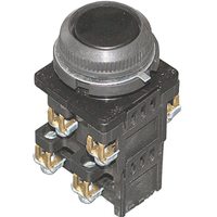 КЕ-182 У2 исп.8, черный, 1з+2р, цилиндр, IP54, 10А ,660В, выключатель кнопочный (ЭТ)
