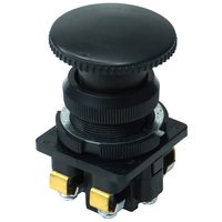 КЕ-021 У3 исп.2, черный, 1з+1р, гриб без фиксации, IP40, 10А, 660В, выключатель кнопочный (ЭТ)
