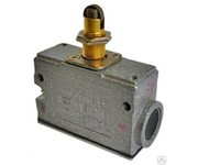 МП 1313 У2 исп.01, IP54, толкатель с продольным расположением ролика, комбинированный, винт