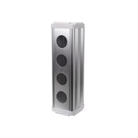 Корпус BXM47-A4/22, четыре отверстия Ø 22мм, с сальником, IP65  (ЭТ)