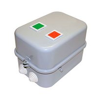 ПМ12-040260 У3 В, 220В/50Гц, 1з, 40А, нереверсивный, с реле РТТ-121 28,0-40,0А, в корпусе IP40, с кнопками ПУСК+СТОП+R, пускатель электромагнитный  (ЭТ)