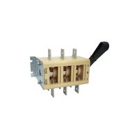 ВР32-37 А 70220-00 УХЛ3, 400А, несъёмная боковая рукоятка, 3-х полюсный на два направления, IP00, выключатель-разъединитель (ЭТ)