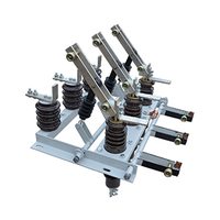 РВЗ-10/ 400 III УХЛ2, с заземлителем, ножи с двух сторон, с приводом, IP00