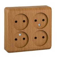 4-местная РОЗЕТКА без з/к без шторок