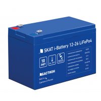 Аккумулятор литий-железо-фосфатный герметизированный SKAT i-Battery 12-26 LiFePo4