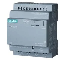 LOGO! 230RCEo, логический модуль без дисплея, питание/I/O: 115 В/230 В/реле, 8 DI/4 DQ, память - 400 блоков, расширяемый модулями, Ethernet, встроенный веб-сервер, журнал данных, пользовательские веб-страницы, стандартная карта MicroSD, настройка под LOGO