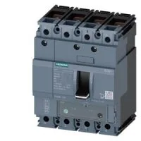ВЫКЛЮЧАТЕЛЬ В ЛИТОМ КОРПУСЕ 3VA1 IEC ТИПОРАЗМЕР 160 КЛАСС ОТКЛ. СПОСОБНОСТИ  S ICU=36KA @ 415 В 4-ПОЛЮС., ЗАЩИТА ЛИНИИ TM240,  ATAM, IN=160A ЗАЩИТА ОТ ПЕРЕГРУЗКИ IR=112A ...160A ЗАЩИТА ОТ ТОКА КЗ II=5...10 X IN БЕЗ ЗАЩИТЫ НЕЙТРАЛИ ШИННОЕ ПРИСОЕДИНЕНИЕ
