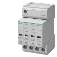 ОГРАНИЧИТЕЛЬ ПЕРЕНАПРЯЖЕНИЙ ТИП 2 REQUIREMENT КАТЕГОРИЯ C, UC 350V PLUG-IN PROTECTION BLOCKS 4ПОЛ., 3+1 CIRCUIT ДЛЯ TN-S AND TT SYSTEMS NARROW DESIGN