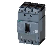 ВЫКЛЮЧАТЕЛЬ В ЛИТОМ КОРПУСЕ 3VA1 IEC ТИПОРАЗМЕР 160 КЛАСС ОТКЛ. СПОСОБНОСТИ  N ICU=25KA @ 415 В 3-ПОЛЮС., ЗАЩИТА ЛИНИИ TM220,  ATFM, IN=25A ЗАЩИТА ОТ ПЕРЕГРУЗКИ IR=17,5A ...25A ЗАЩИТА ОТ ТОКА КЗ II=12,8 X IN ПРИСОЕДИНЕНИЕ КАБЕЛЕМ
