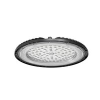 Светильник светодиодный ДСП IB 02 S 200W W 850 BK PC 367х367х91.5мм 200Вт 5000К IP65 подвес черн. High Bay Русский Свет 16090223140