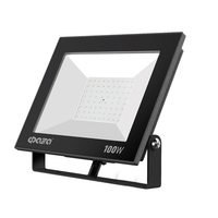 Прожектор светодиодный СДО-20 100Вт 6500К IP65 230В BL прозр. закаленное стекло ФАZА