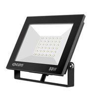 Прожектор светодиодный СДО-20 50Вт 6500К IP65 230В BL прозр. закаленное стекло ФАZА