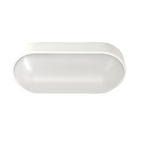 Светильник светодиодный WP 15 C 12W OP 840 W10L22 WH 220х106х60мм 12Вт 4000К IP65 ЖКХ овал. пылевлагозащ. бел. Русский Свет 15071524499