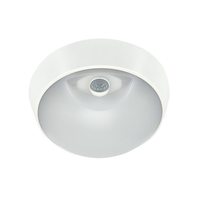 Светильник светодиодный WP 15 C 12W OP 840 D220 WH MDM 220х80мм 12Вт 4000К IP65 ЖКХ круглый пылевлагозащ. с датчиком движения бел. Русский Свет 15071523453