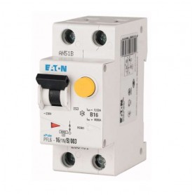 Выключатель автоматический дифференциального тока 2п (1P+N) C 6А 30мА тип A 6кА PFL6 2мод. EATON
