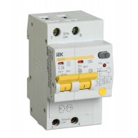 Выключатель автоматический дифференциального тока селективный 2п 20А 100мА тип A АД12MS ИЭК