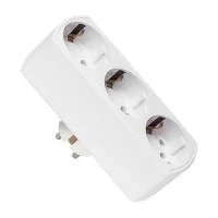 Разветвитель AD-3G-T 16А/3.5кВт з/к JAZZway