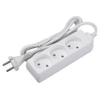 Удлинитель FE075-03-300 3х3м 7А/1.5кВт ПВС 2х0.75 ФАZА