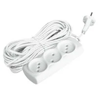Удлинитель УДП-3-1000 3х10м 6А/1.3кВт ШВВП 2х0.75 ФАZА