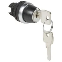 Тумблер с ключом 2п 90град. гол. Osmoz Leg
