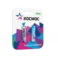 Элемент питания алкалиновый LR LR03 BP-2 (блист.2шт) Космос KOCLR032BL