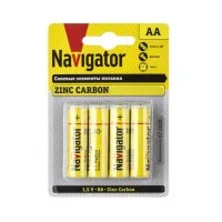 Элемент питания солевой 94 758 NBT-NS-R6-BP4 (блист.4шт) Navigator