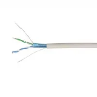 Кабель связи витая пара ШПД F/UTP кат. 5e 24AWG 2х2х0.48мм solid LSZH (500м) бел. (м) ITK