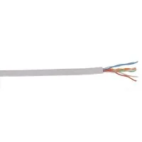Кабель связи витая пара ШПД U/UTP 24AWG кат.5е 4х2х0.48мм PVC solid (305м) сер. (м) ITK