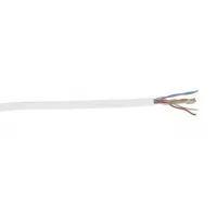 Кабель связи витая пара ШПД U/UTP кат. 5e 24AWG 4х2х0.48мм solid LSZH (305м) бел. (м) ITK
