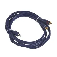 Кабель стерео 3.5мм штекер 2RCA/Y 5м Leg