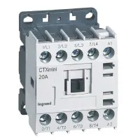 Контактор CTX-3 CT 4НО 16A=24В мини Leg