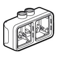 Коробка с каб. вводом PLEXO ISO20 2вых. 2п. горизонт. Leg