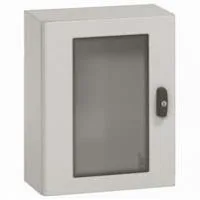 Шкаф Atlantic IP55 (400х300х200) стекл. дверь Leg