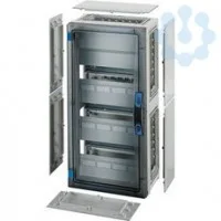 Корпус пластиковый 546х276х186 N+PE ручное запирание сер. с прозр. дверью FP 1318 HENSEL